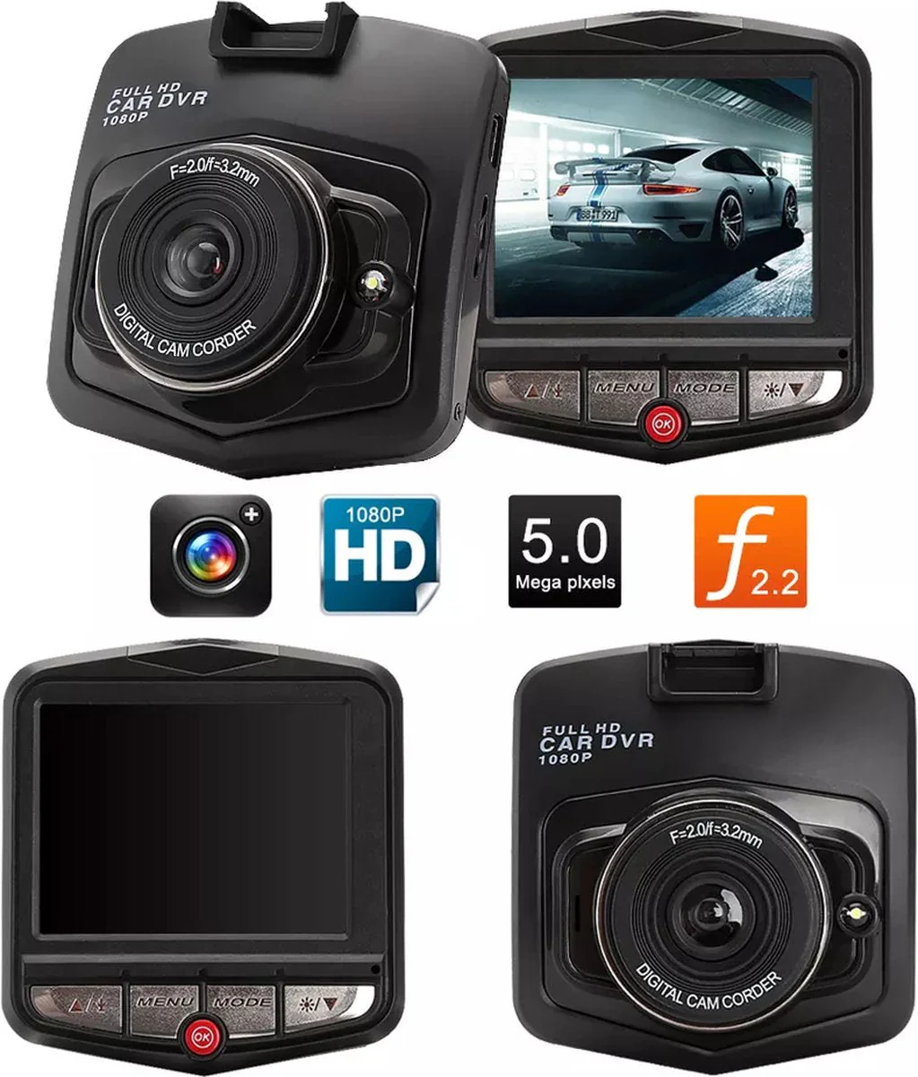 Mini 1080P HD LCD Car Dash Camera Video DVR Cam Recorder Night Vision - Image 2