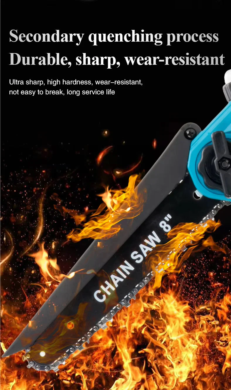 Mini Chain saw Cordless Power Chain Saws 8" - Image 8