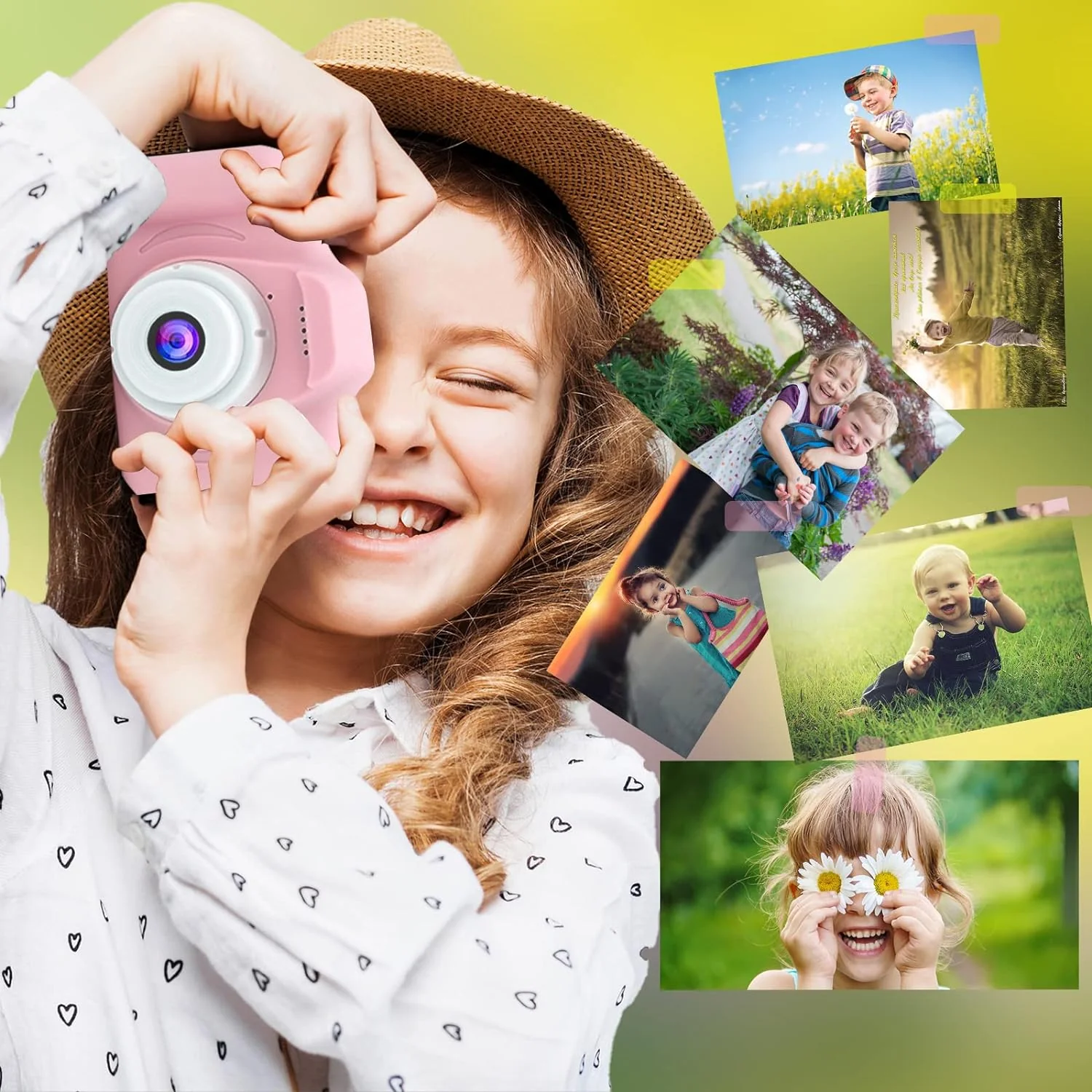 Mini Digital Kids Action Camera for Girls - Image 14