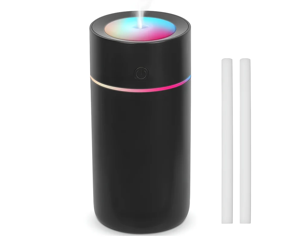 Mini Humidifier 320ml USB Portable Cool Mist Air Diffuser with Night Light Auto Shut-Off - Image 10