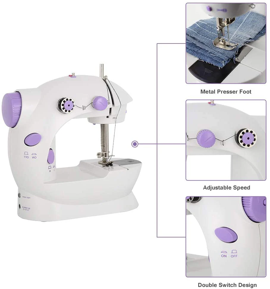 Mini Sewing Machine Sewing Machine Mini Sewing Machine Handheld Portable - Image 2