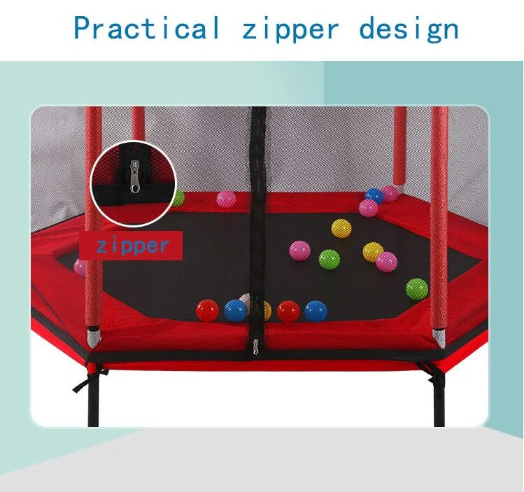 Mini Trampoline 60inch Red - Image 9