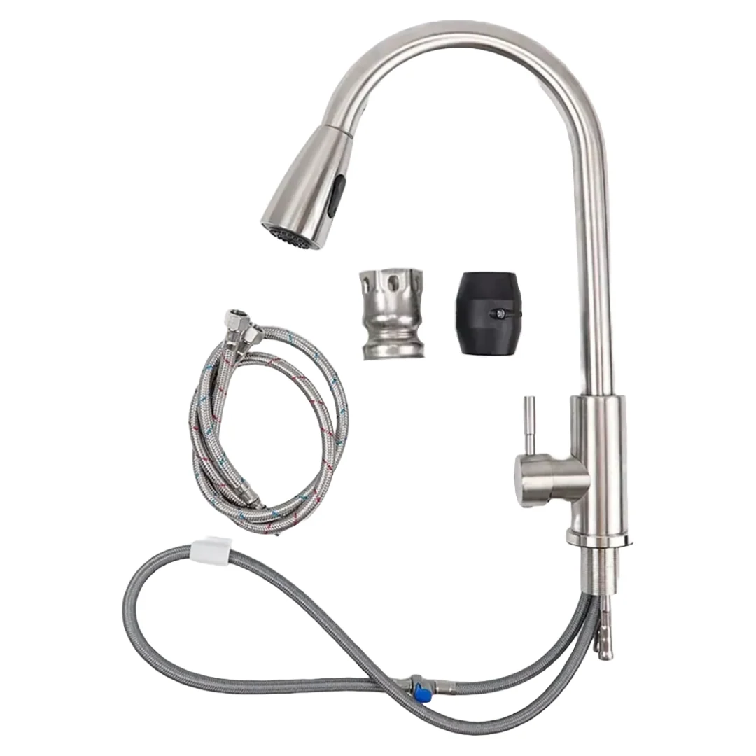 Mixer Tap Kitchen Faucet Laundry Bathroom Sink - Image 10