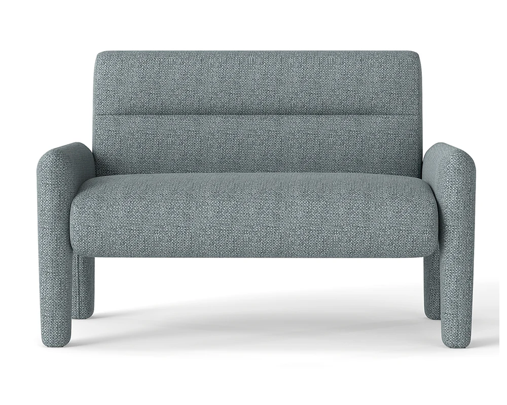 Modern 2 Seater Sofa Dubai Sky Blue - Image 10
