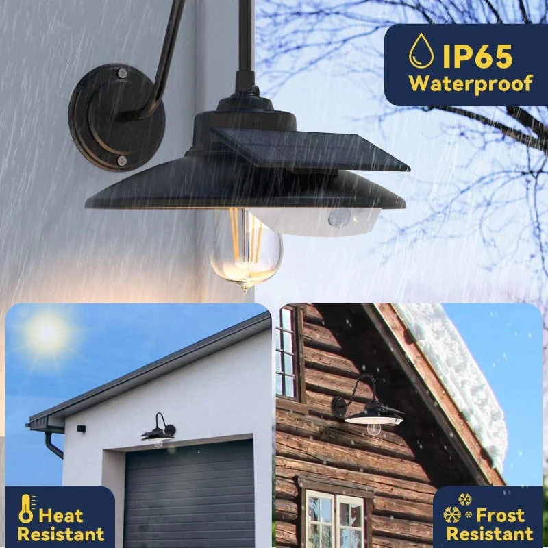 Motion Sensor Solar Wall Light for Outdoor Safety - Image 4