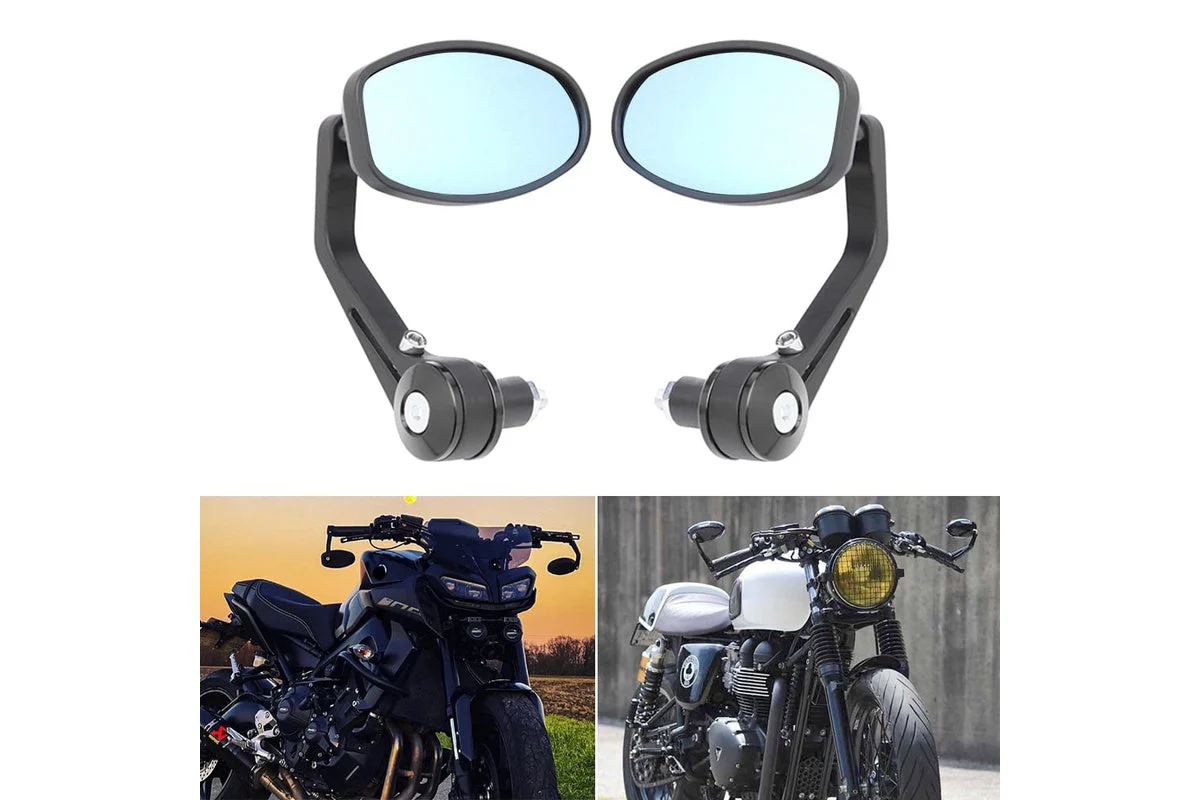 Motorcycle Bar End Mirrors Universal - Image 3