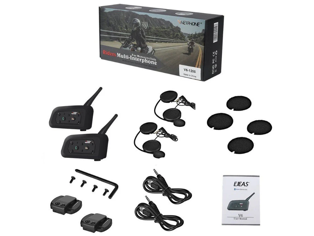 Motorcycle Helmet Intercom Headset - Image 3