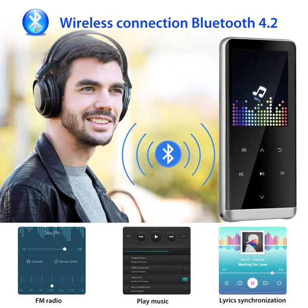 MP3 Player 16GB Bluetooth 4.2 - Image 2