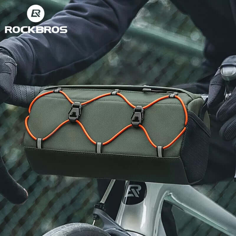 MTB Road Bike Front Handlebar Storage Bag Portable 2.2L - Image 2