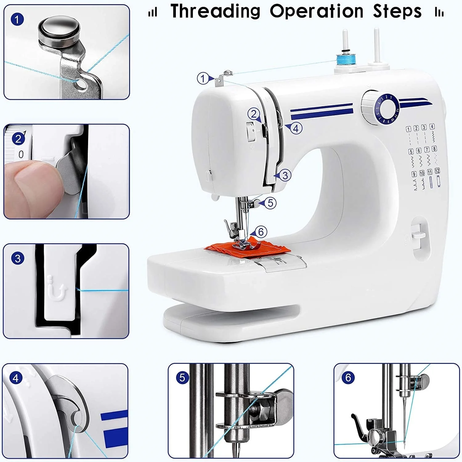 Multi-function Sewing Machine Dual - Image 3