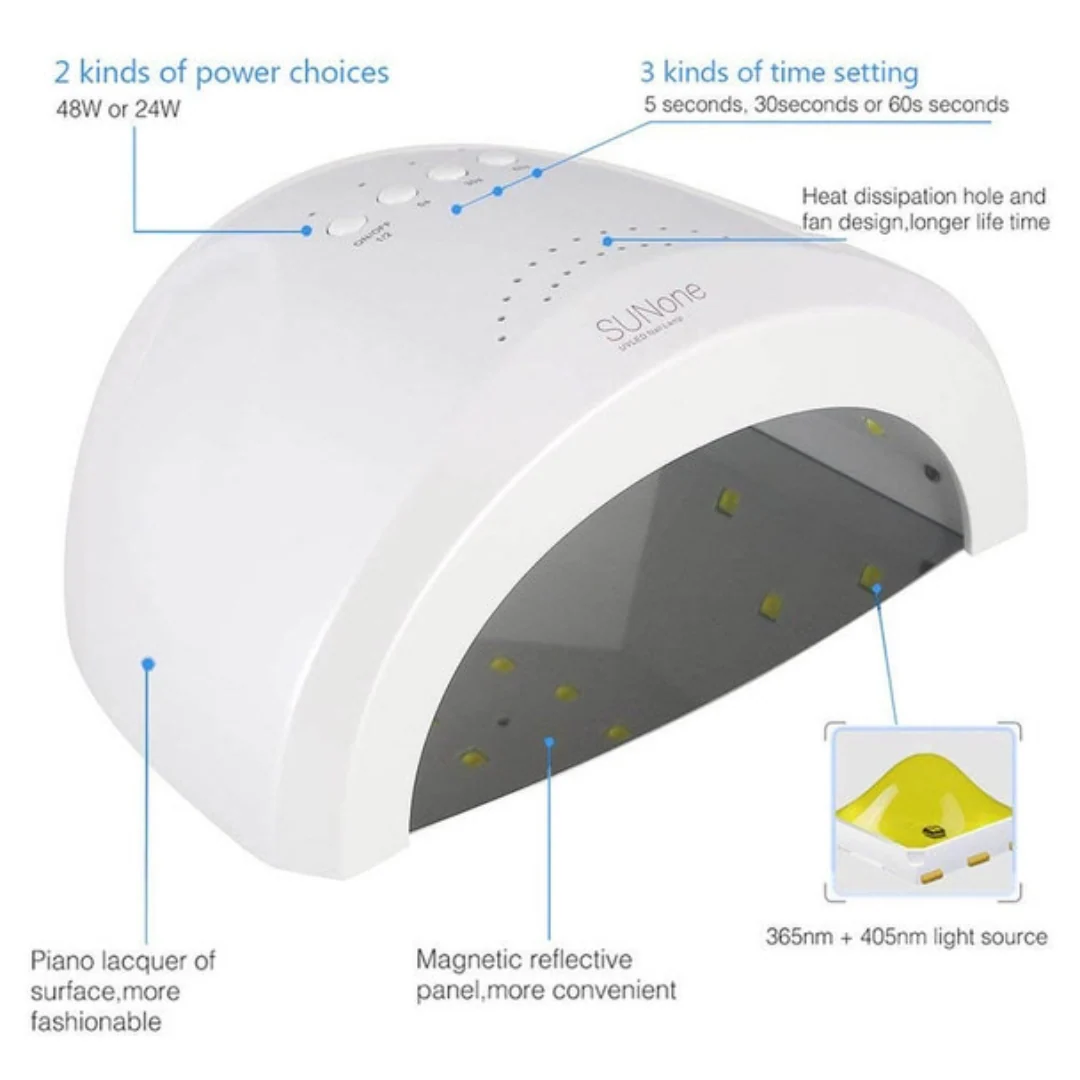 Nail Dryer Lamp 48W UV LED - Image 4