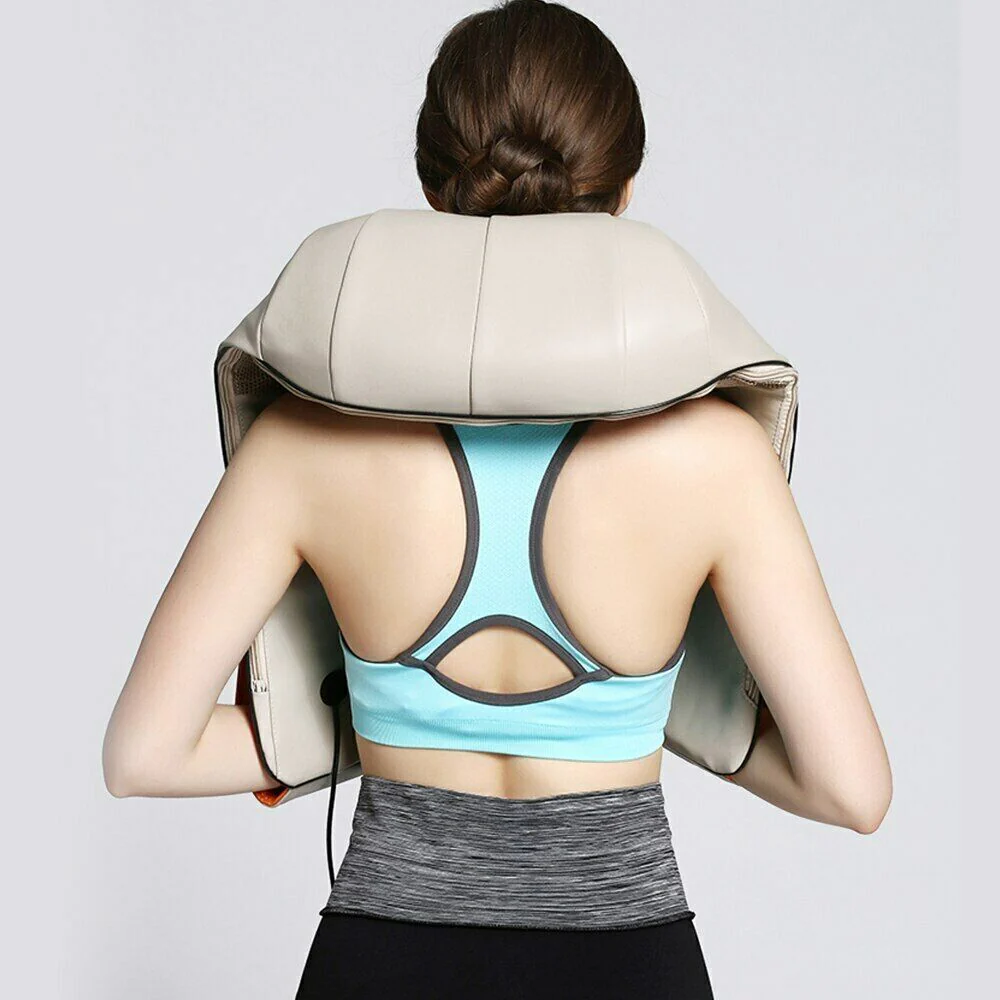 Neck Massager Shiatsu 3D Kneading Neck Shoulder Body Massager - Image 11