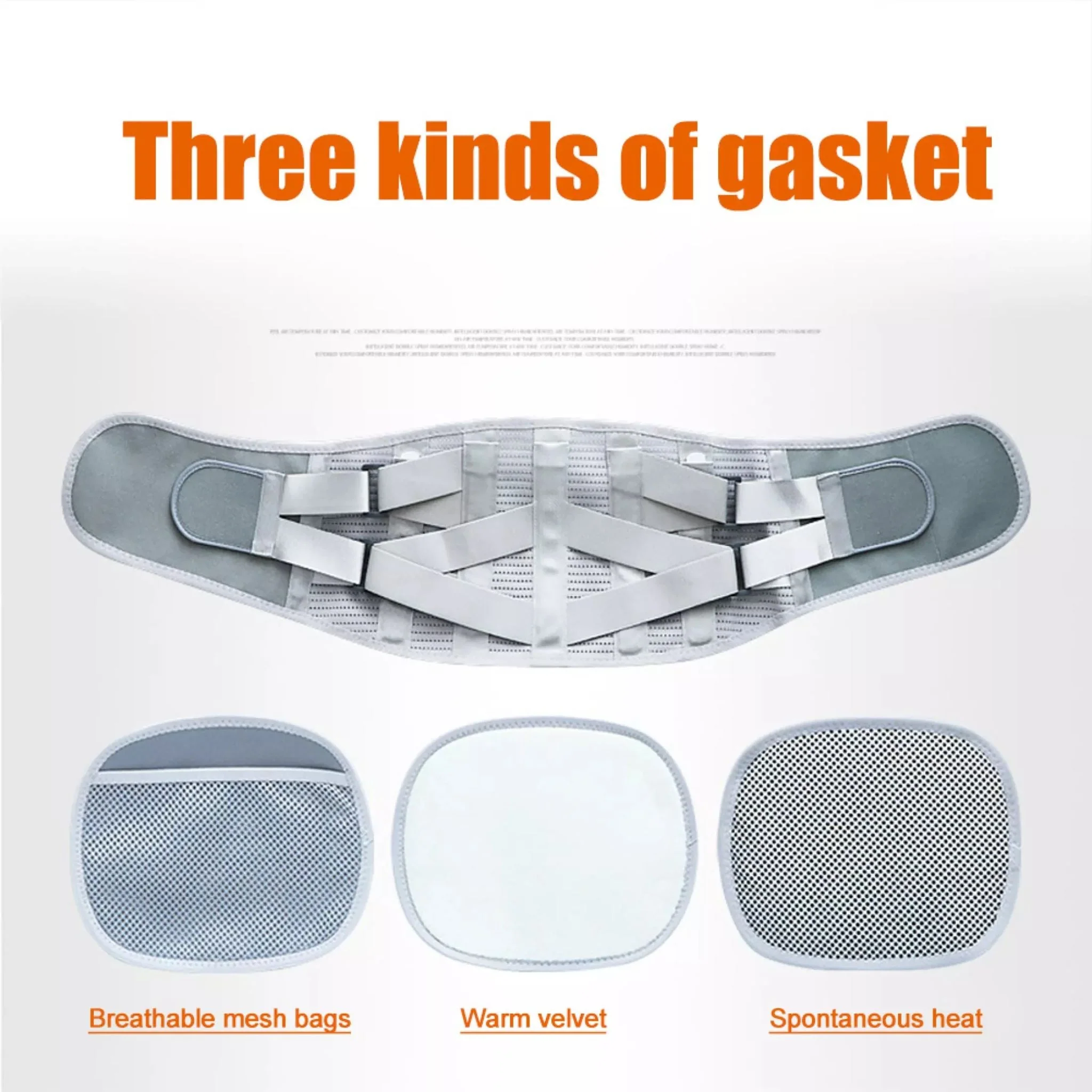 Neoprene Lumbar Lower Back Support Belt - Image 12
