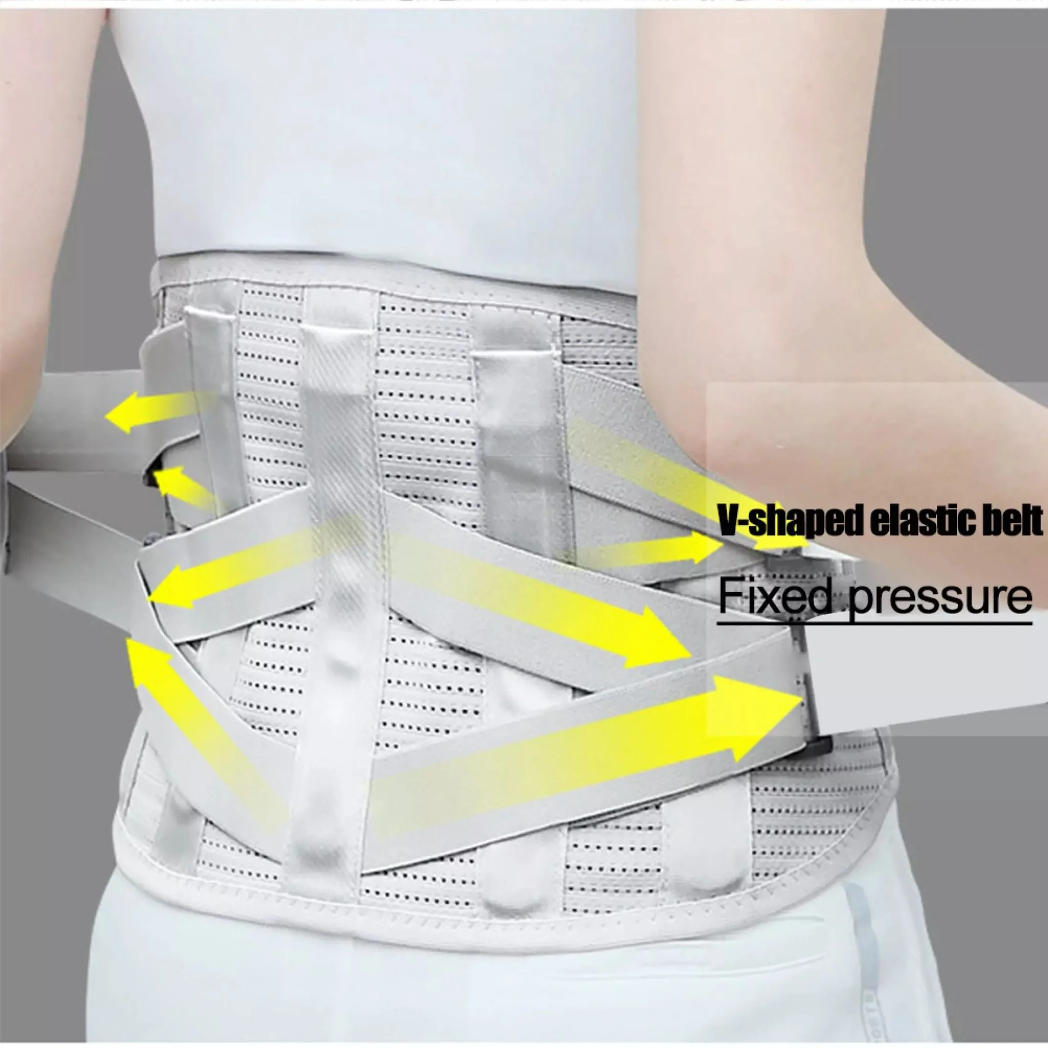 Neoprene Lumbar Lower Back Support Belt - Image 5