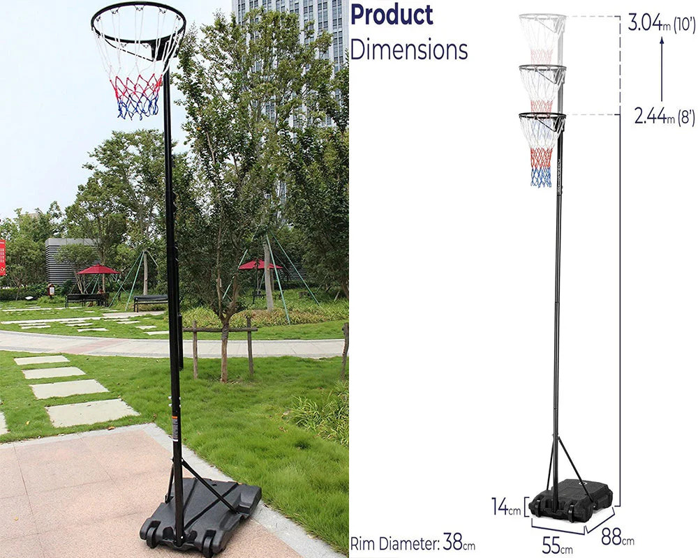NetBall Hoop and Stand Set - Image 7