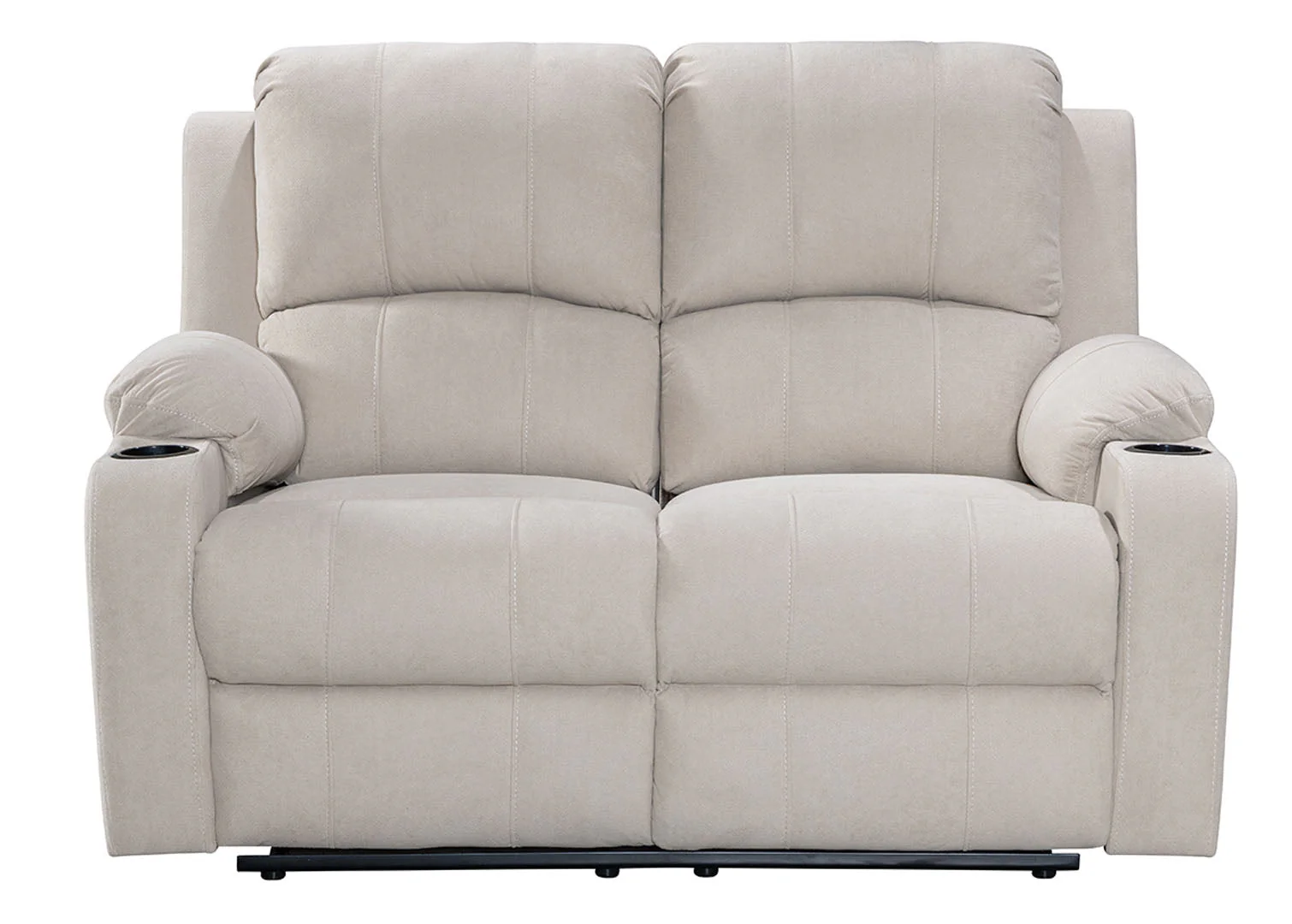 NovaCloud Fabric 2 Seater Recliner Sofa - Image 7
