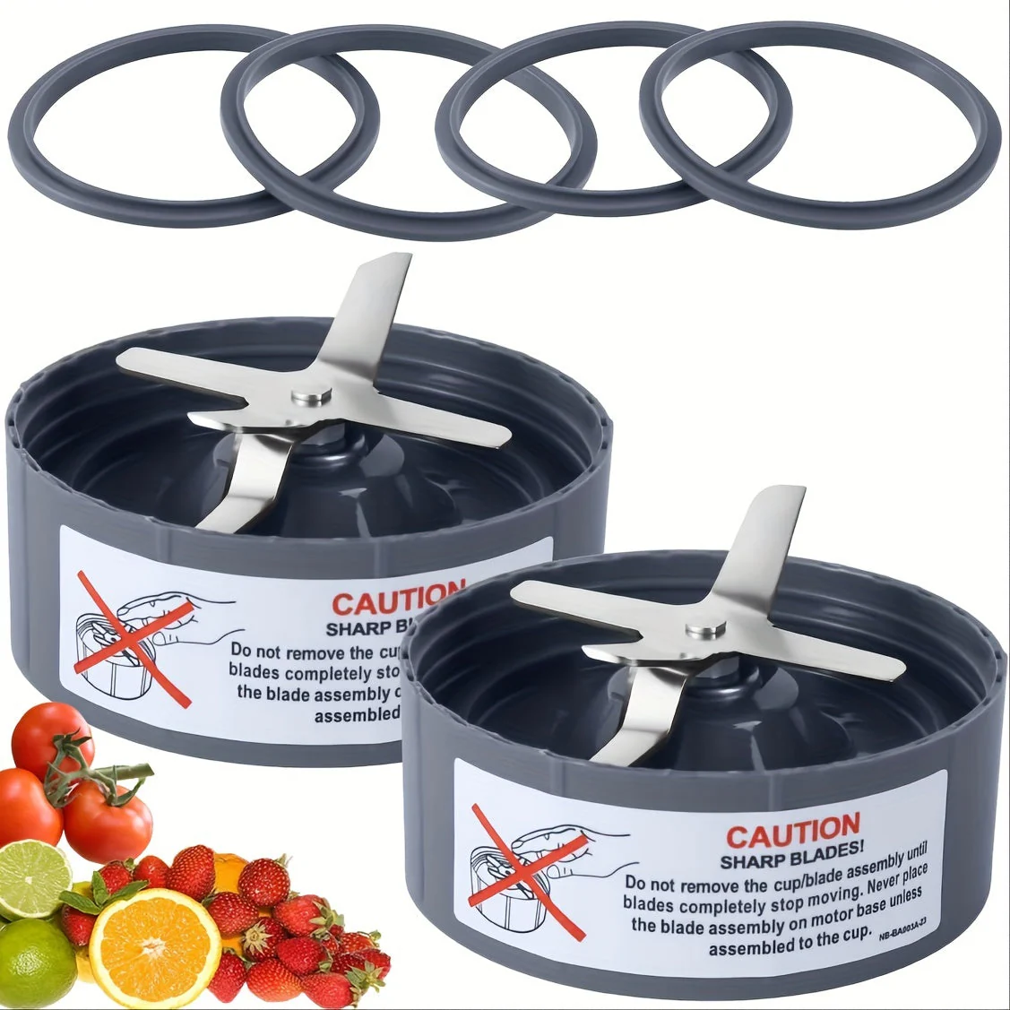 Nutribullet Blade 600W 900W With Seals Replacement - Image 5