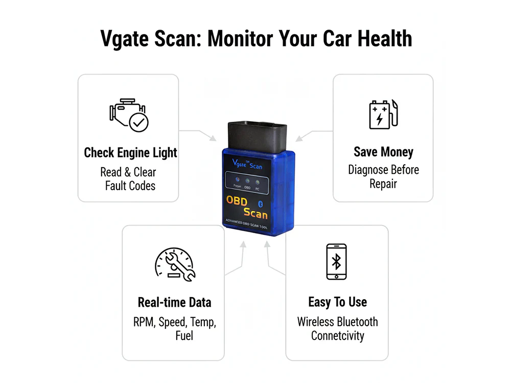 OBD2 Scanner Bluetooth ELM327 - Image 17