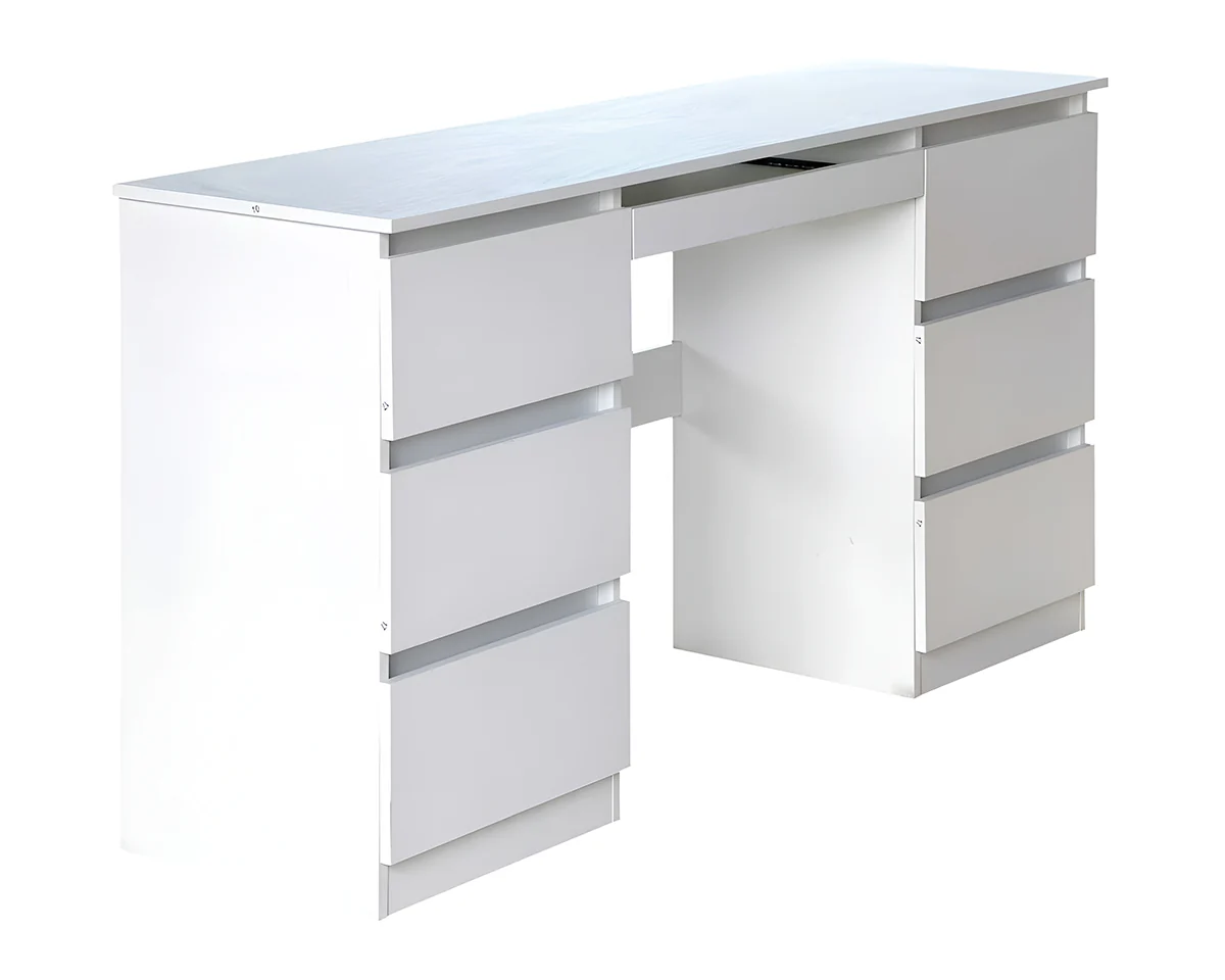 Office Desk/Dressing Table With 6 Drawers - Image 8