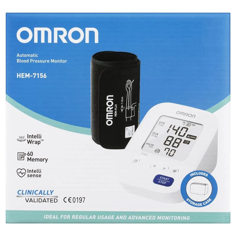 Omron Blood Pressure Monitor HEM7156 - Image 12