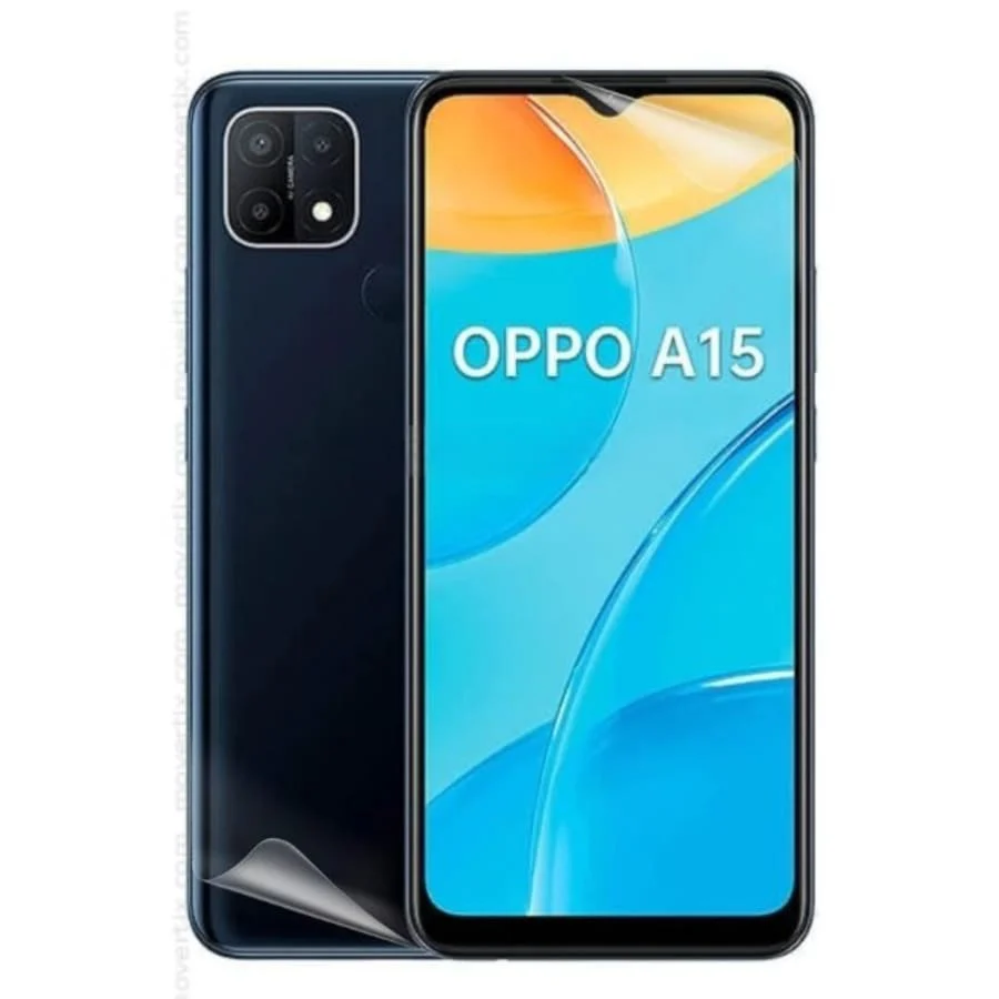 Oppo A15 Hydrogel Screen Protector