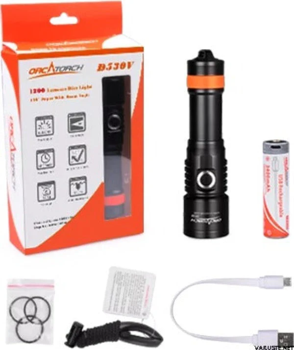 OrcaTorch D530V – 1200 Lumen Dive Torch - Image 4