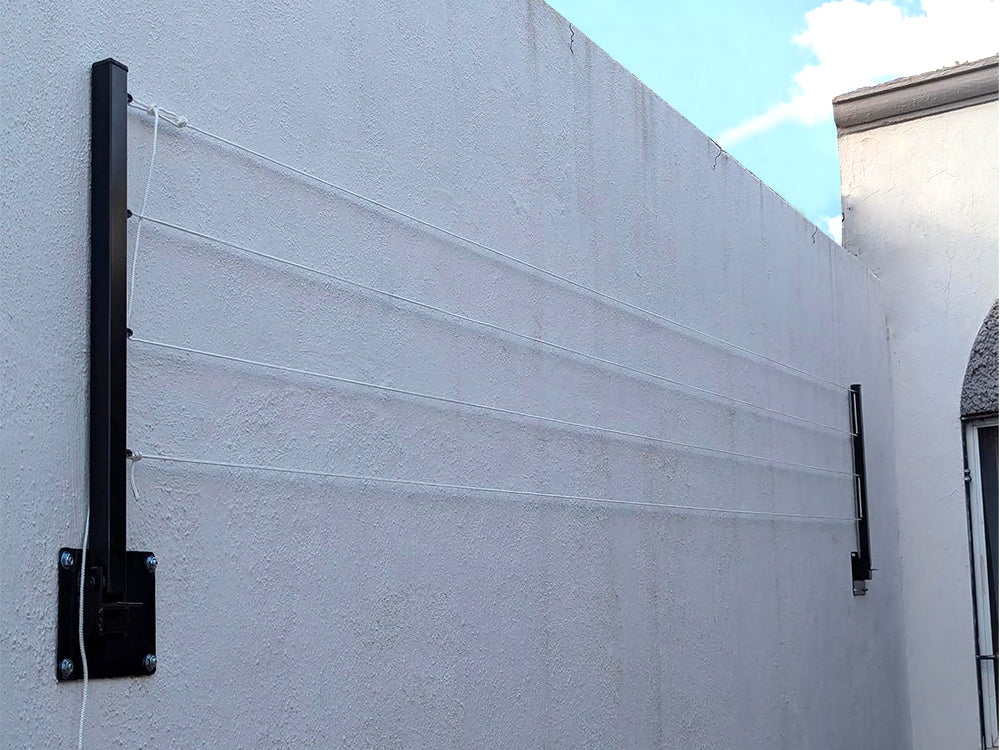 Outdoor Foldable Wall-Mounted Clothesline - Image 4