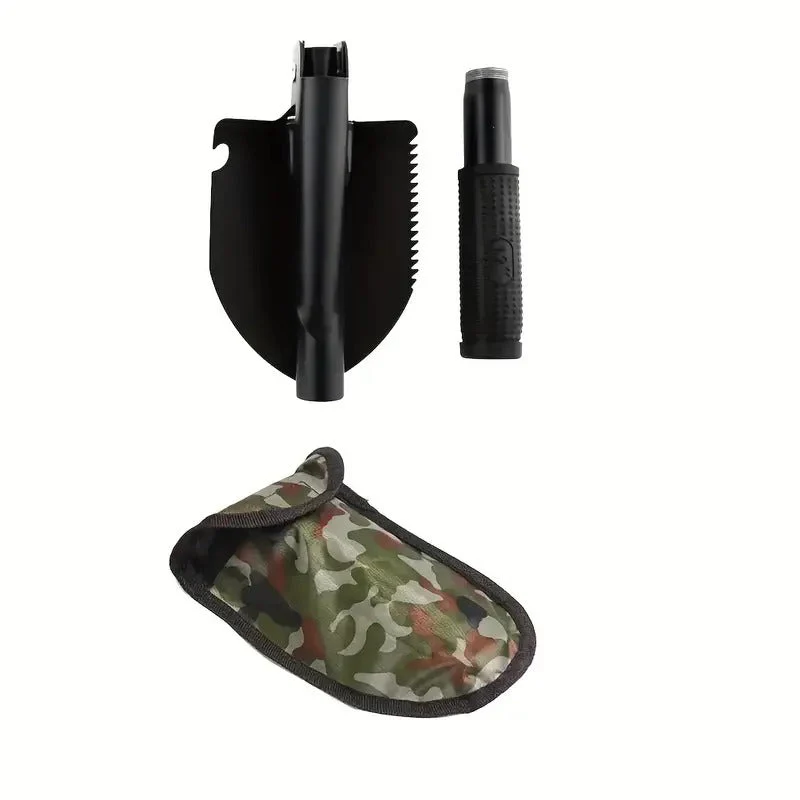 Outdoor Small Foldable Multifunction Camping Shovel - Image 4