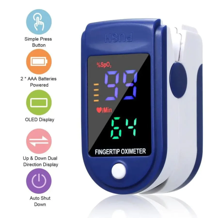 Oximeter – Finger Clip With Digital LED Display - Image 2
