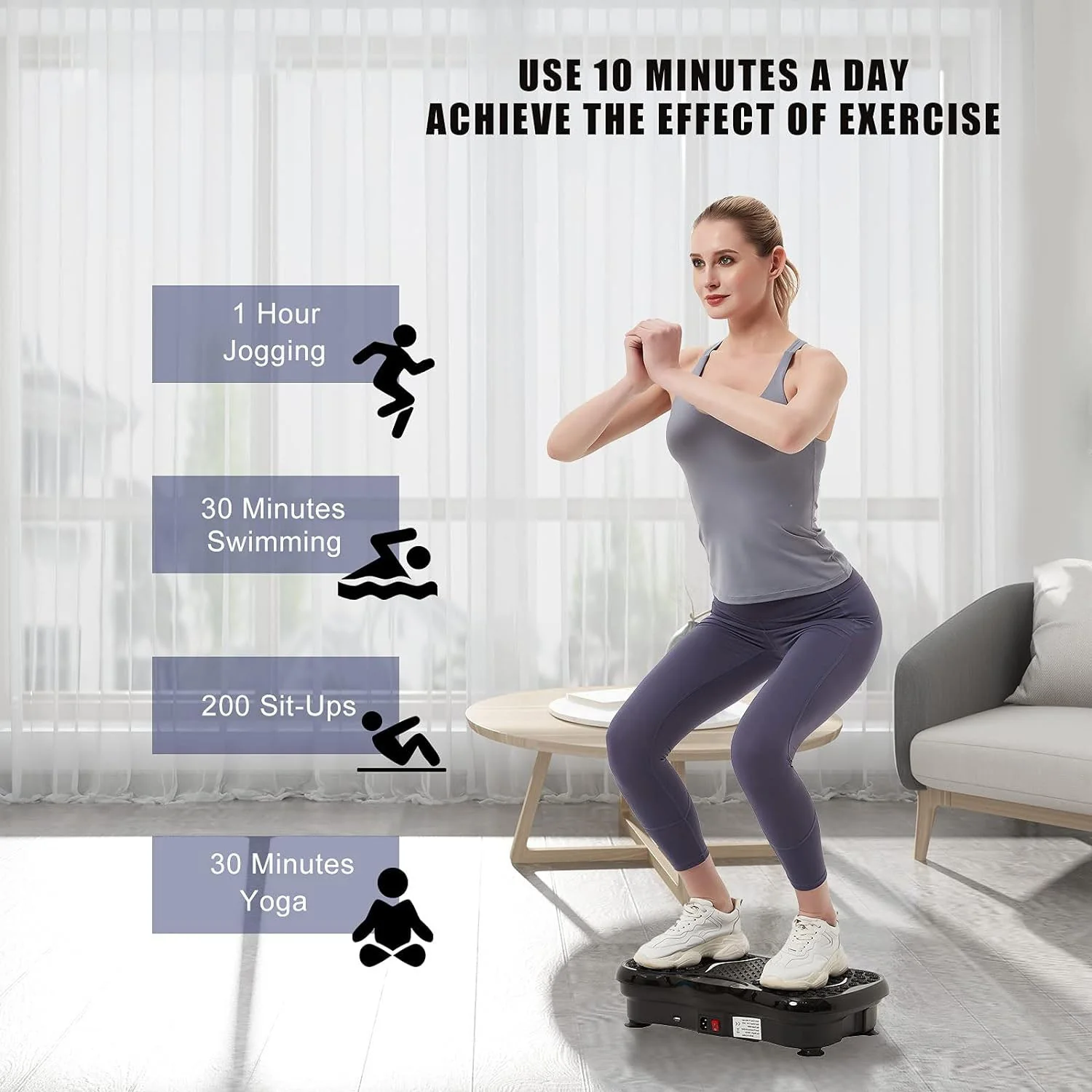 Vibration Plate Lymphatic Drainage Machine for Weight Loss - Image 4