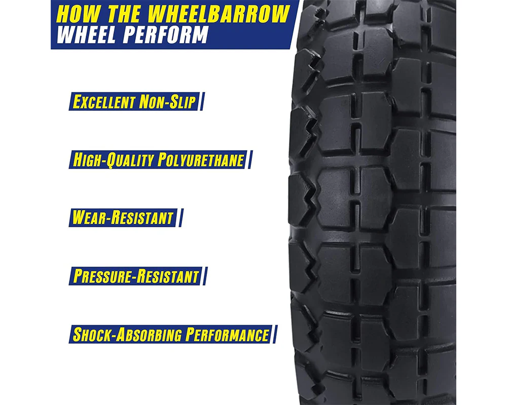 Wheel Barrow / Trolley / Go Cart Wheels - Image 5