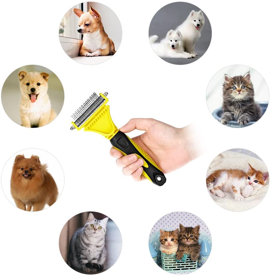 Pet Dematting Tool, Professional Dual-Sided Teeth Dematting - Image 6