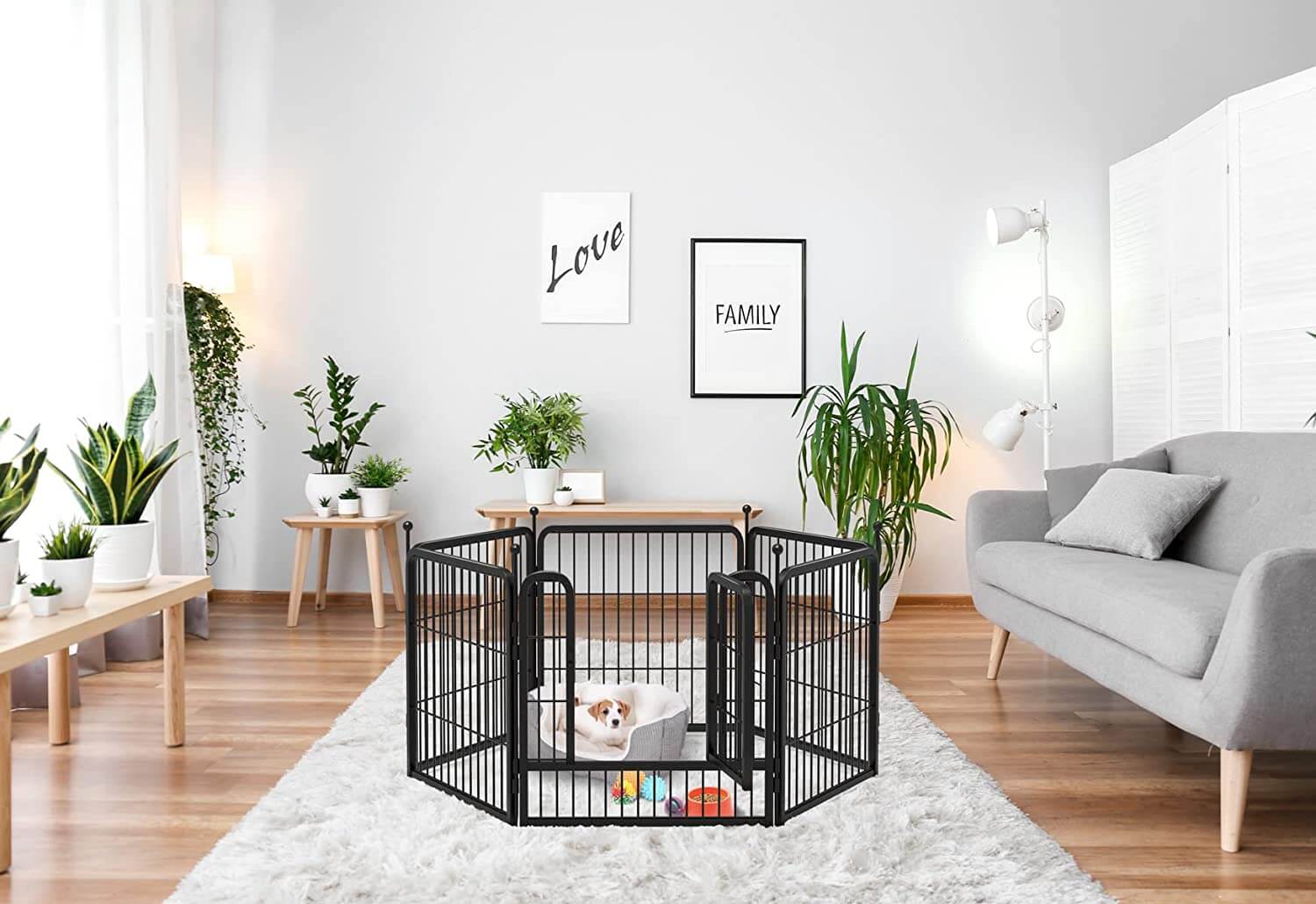 Pet Play Pen Dog Playpen Dog Fence - Image 4