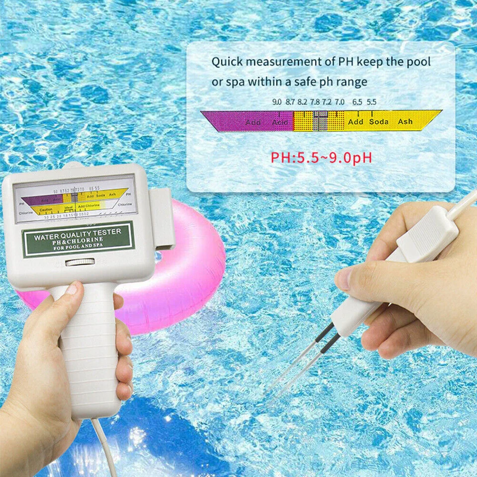 PH Meter Chlorine Tester Water Quality Tester - Image 6