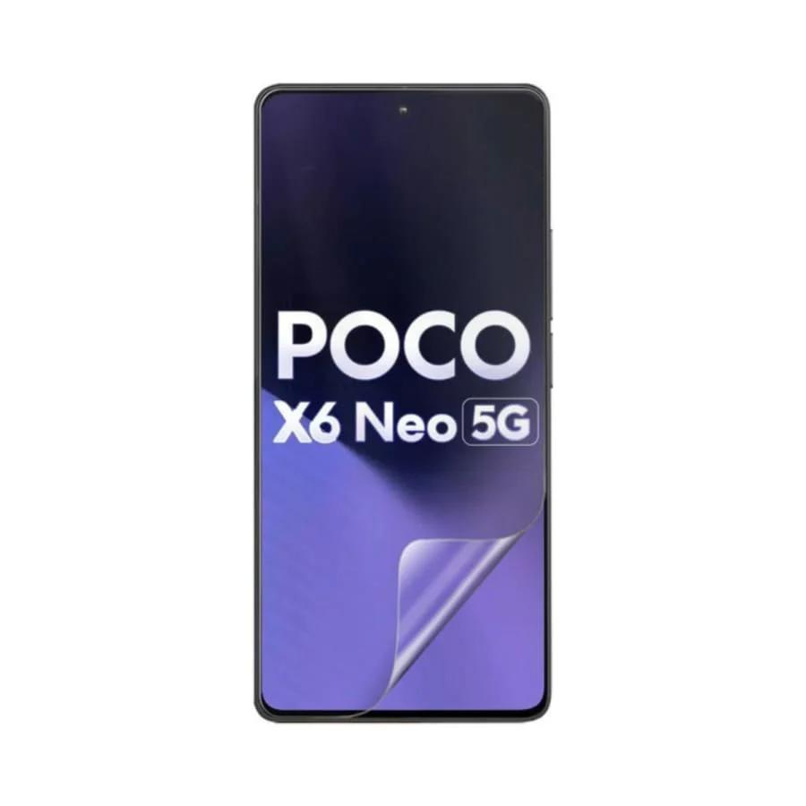 Hydrogel Screen Protector for POCO X6 Neo 5G