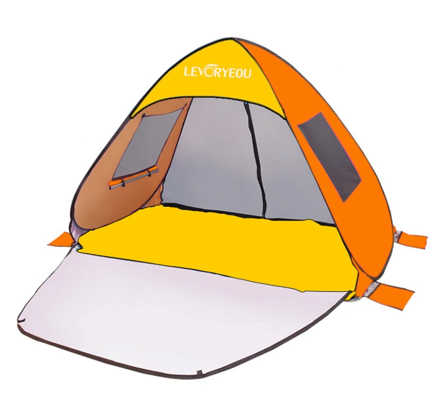 Pop-Up Beach Tent Sun Shelter – Easy Setup & Portable - Image 3