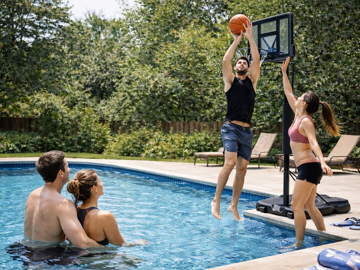 Portable Adjustable Basketball Hoop Board - Image 4