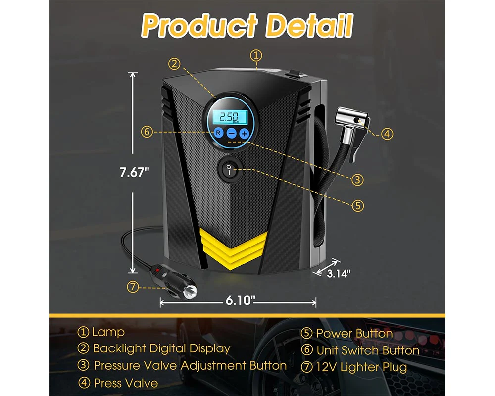 Portable Air Compressor Pump - Image 5