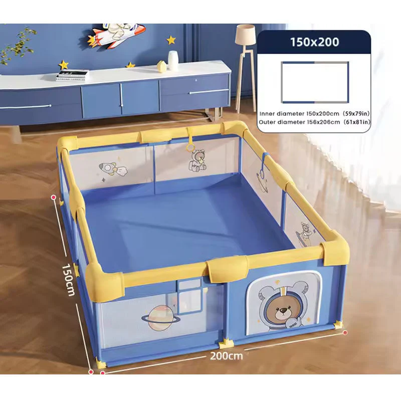 Portable Baby Playpen Fence Gate Wall Fence Barrier - Image 4