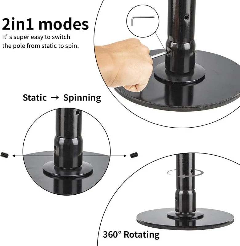 Portable Dancing Pole Stripping Pole - Image 9
