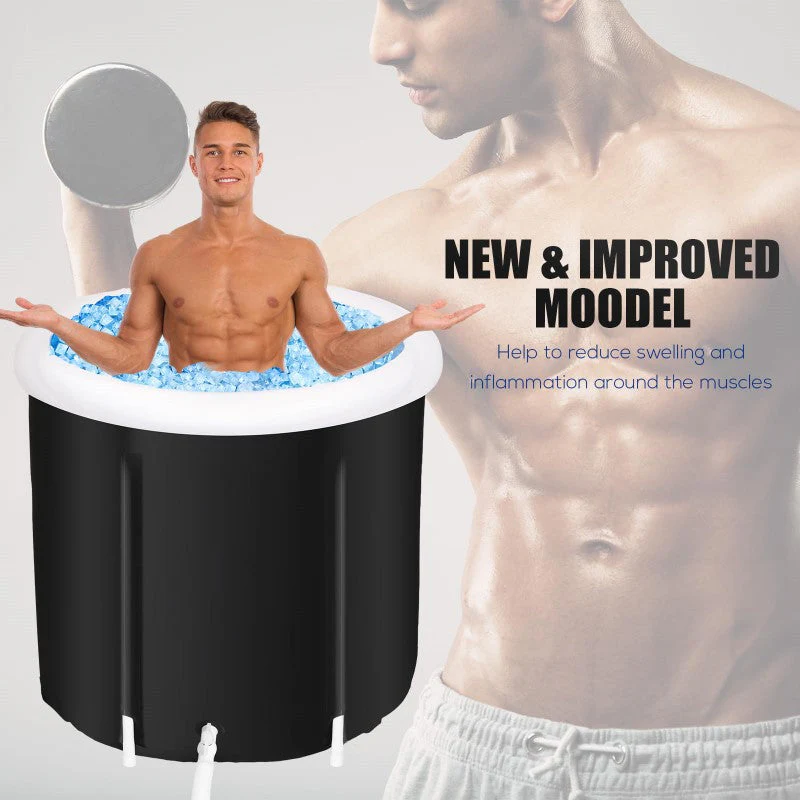 Portable Ice Bath Tub 300L Inflatable SPA Massage - Image 7