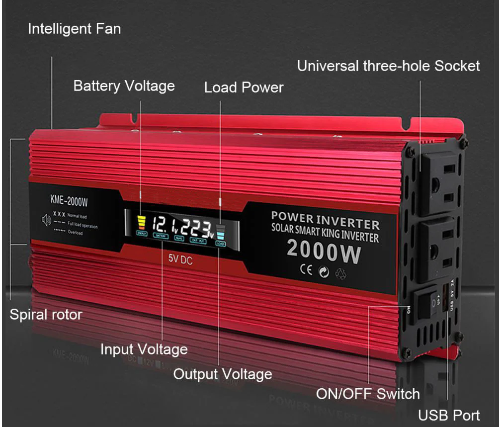Power Inverter 2000W 12V - Image 7