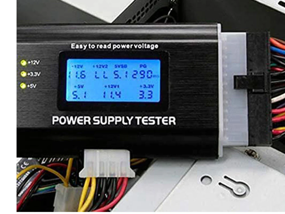 Power Supply Tester Digital Lcd 20/24 Pin Psu Atx Ba4 - Image 5