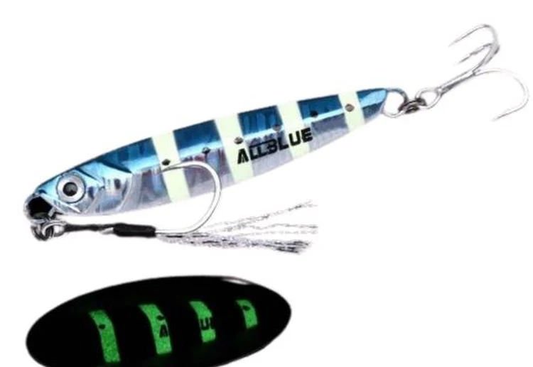 Premium 30g Casting Jig Lure – 68mm Luminous Saltwater Fishing Jig - Image 3