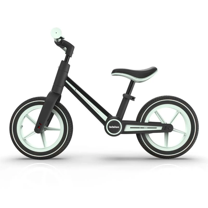 Premium Foldable & Adjustable Green Racing Balance Bike | Birthday Gift for Kids Aged 2-5 for Kids Aged 2-5 - Image 3
