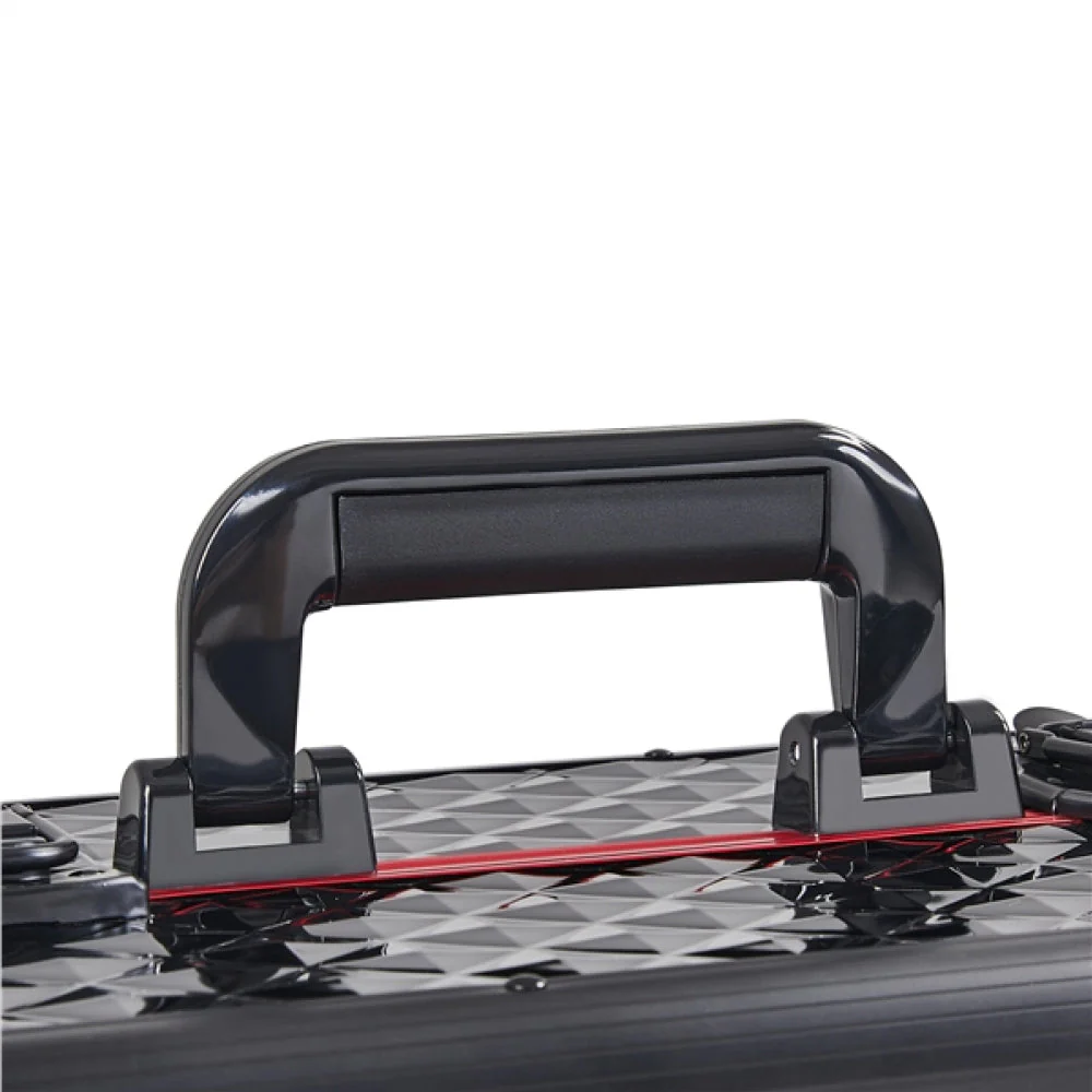 Professional Rolling Makeup Train Case with Drawers - Image 6