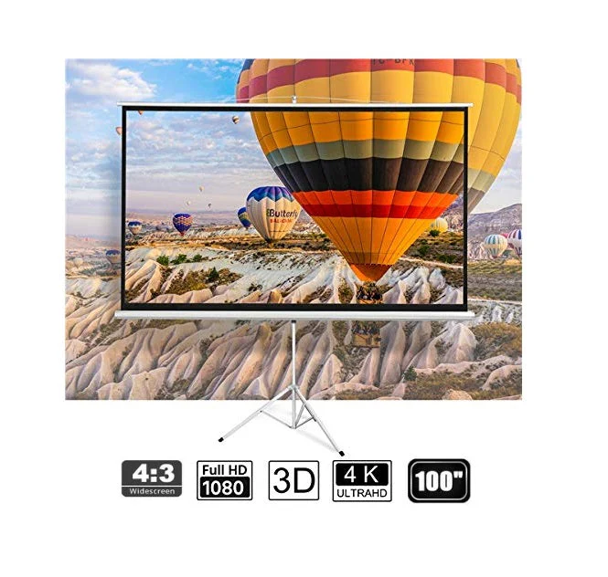 Projector Screen with Stand 100" - Image 3