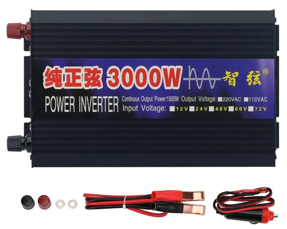 Pure Sine Wave Inverter 3000W 12V