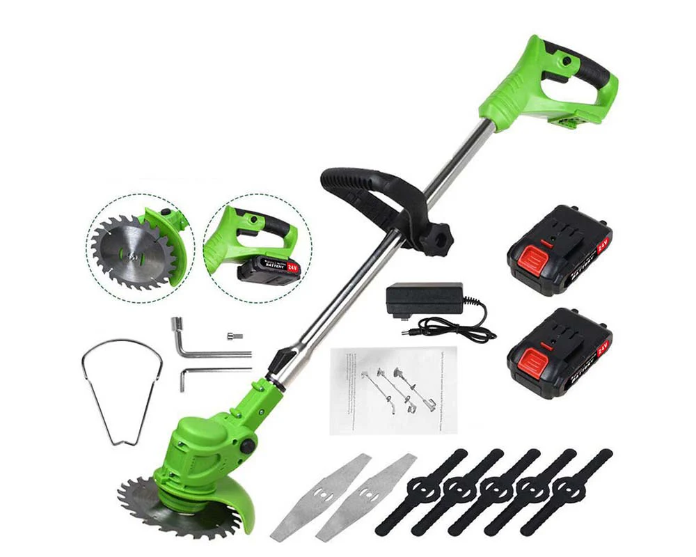 Push Weed Eater strimmer, Battery Operated Grass Cutter - Image 8