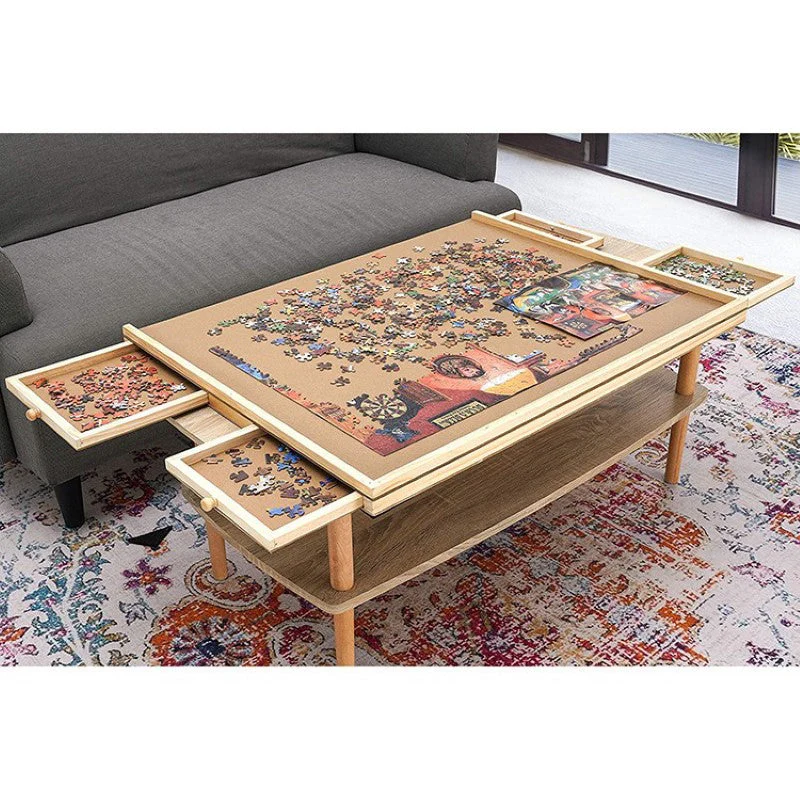 Puzzle Table Craft Board Game Table Jigsaw Game Table - Image 6